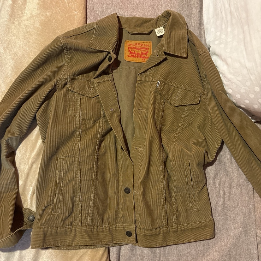 Levi's Men's Olive Jean Jacket